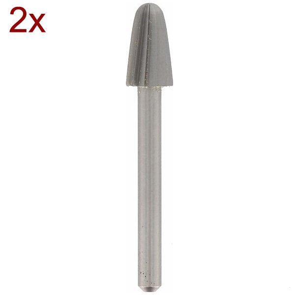 Dremel - 26150117JA - Freza cu carburi metalice, diametru 6.4 mm, 2 buc