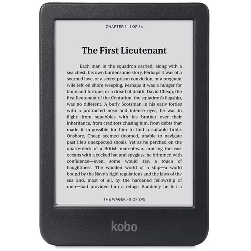 eBook reader Clara 6inch 16GB Flash WiFi Black