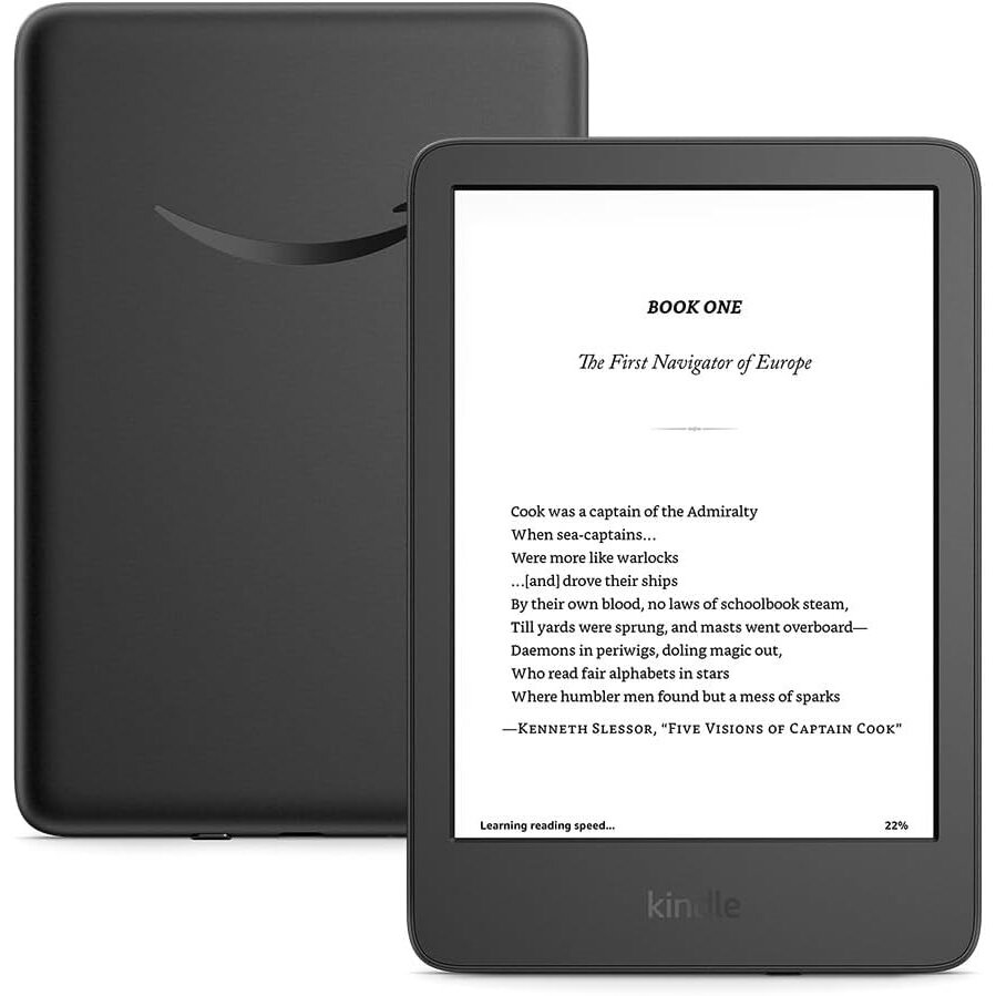 eBook Reader  Kindle 6 inch 11th generation 16 GB Wi-Fi Black