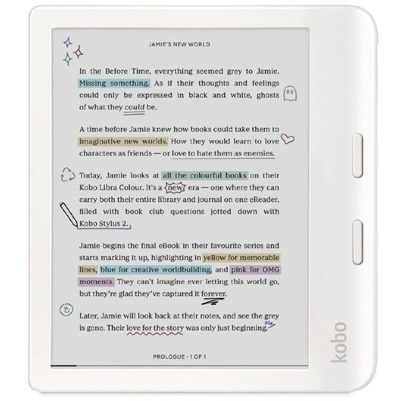 eBook reader Libra E-ink 7inch 32GB Wi-Fi Alb