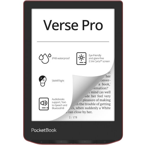 eBook Reader Verse Pro 6inch Rosu