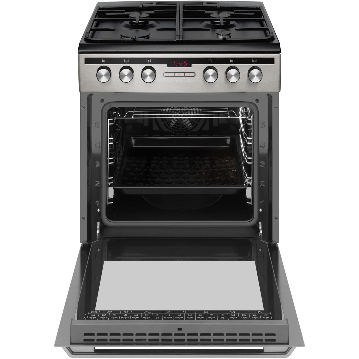Electric-gas cooker 618GEH2.33HZpTaDpAF(Xsx)