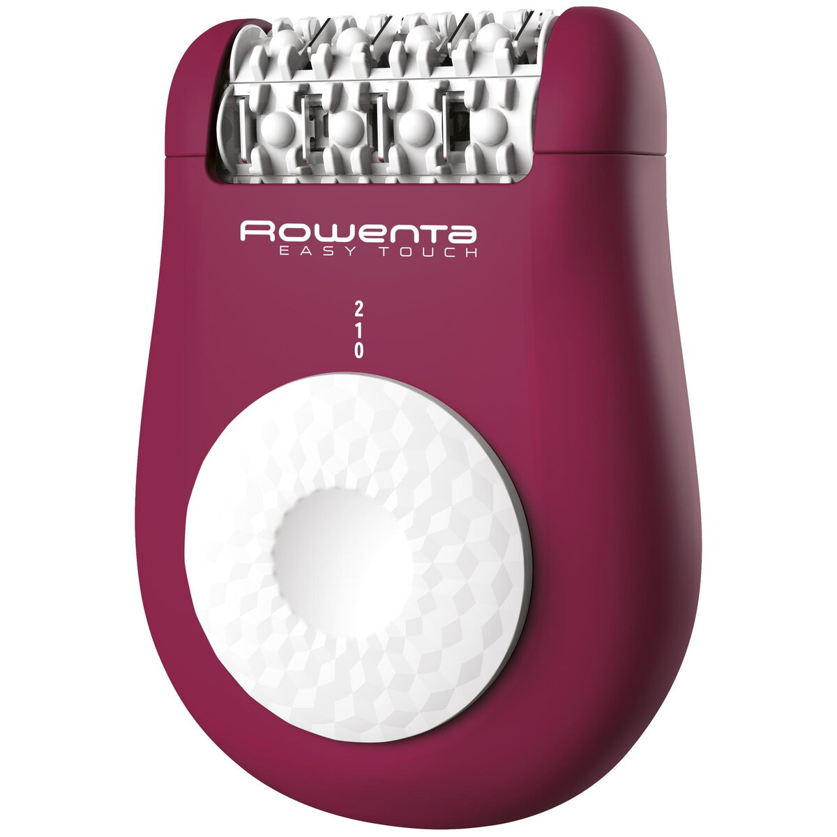 Epilator Easy Touch EP1120F1, 24 pensete, compact, ușor de utilizat, sistem de masaj, 3 accesorii, roz inchis