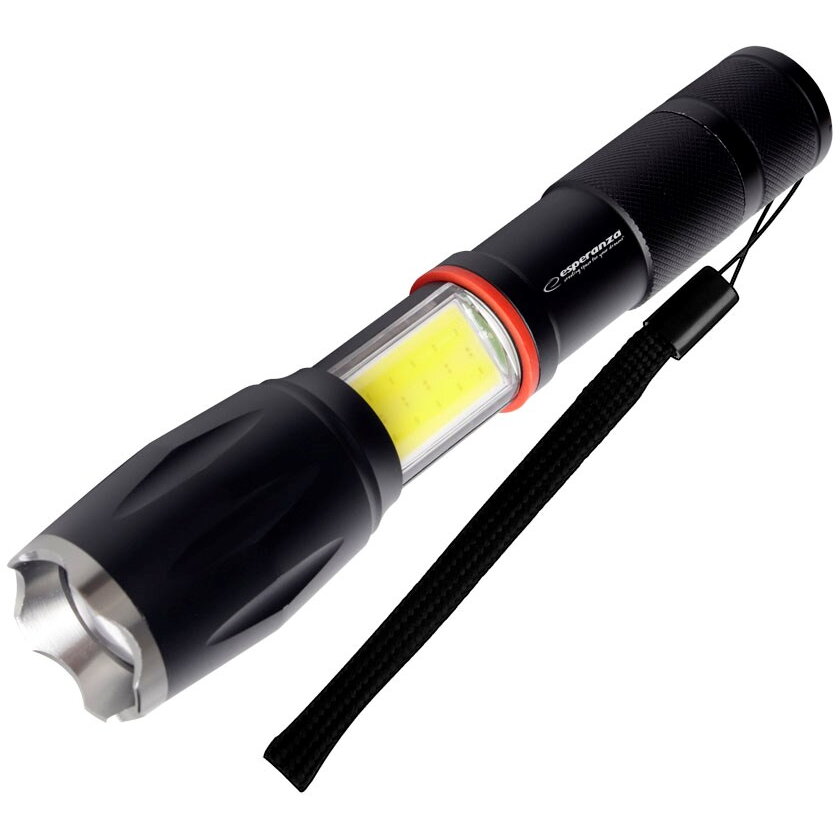 Esperanza EOT070 Flashlight Black, LED Flashlight