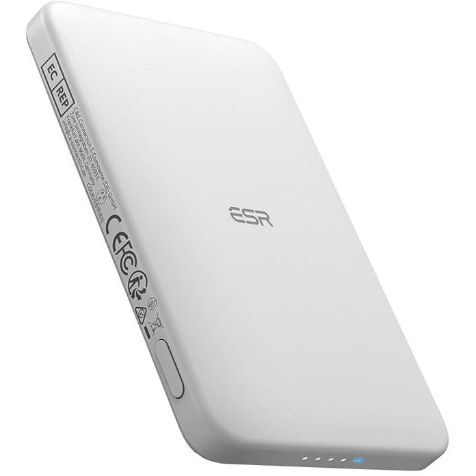 ESR Qi2 MagSlim Powerbank 5000 mAh (white)