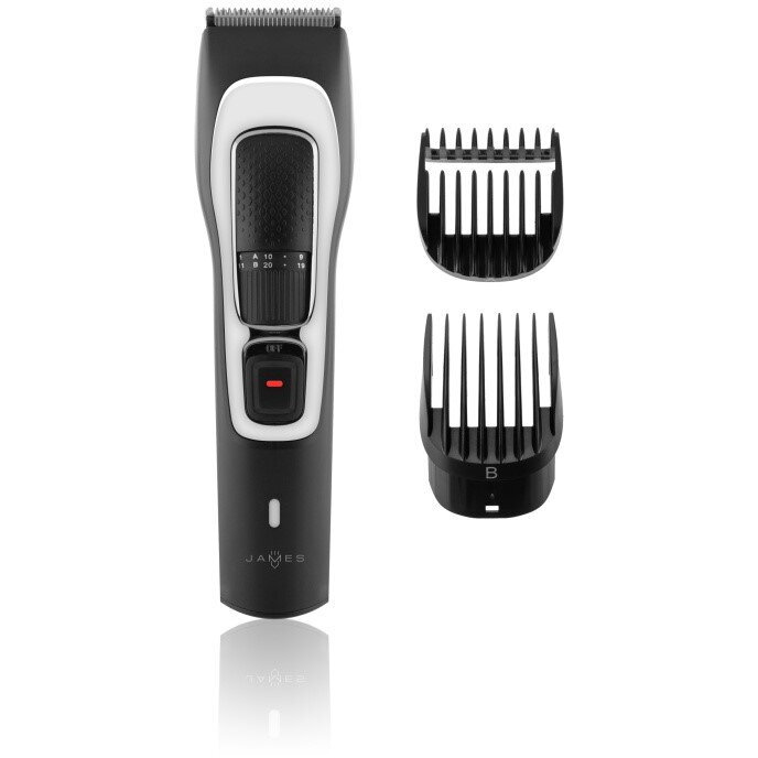 ETA ETA634190000 James Hair clipper, Cordless or corded, Operating time 90 min, Charging time 2 h, Black