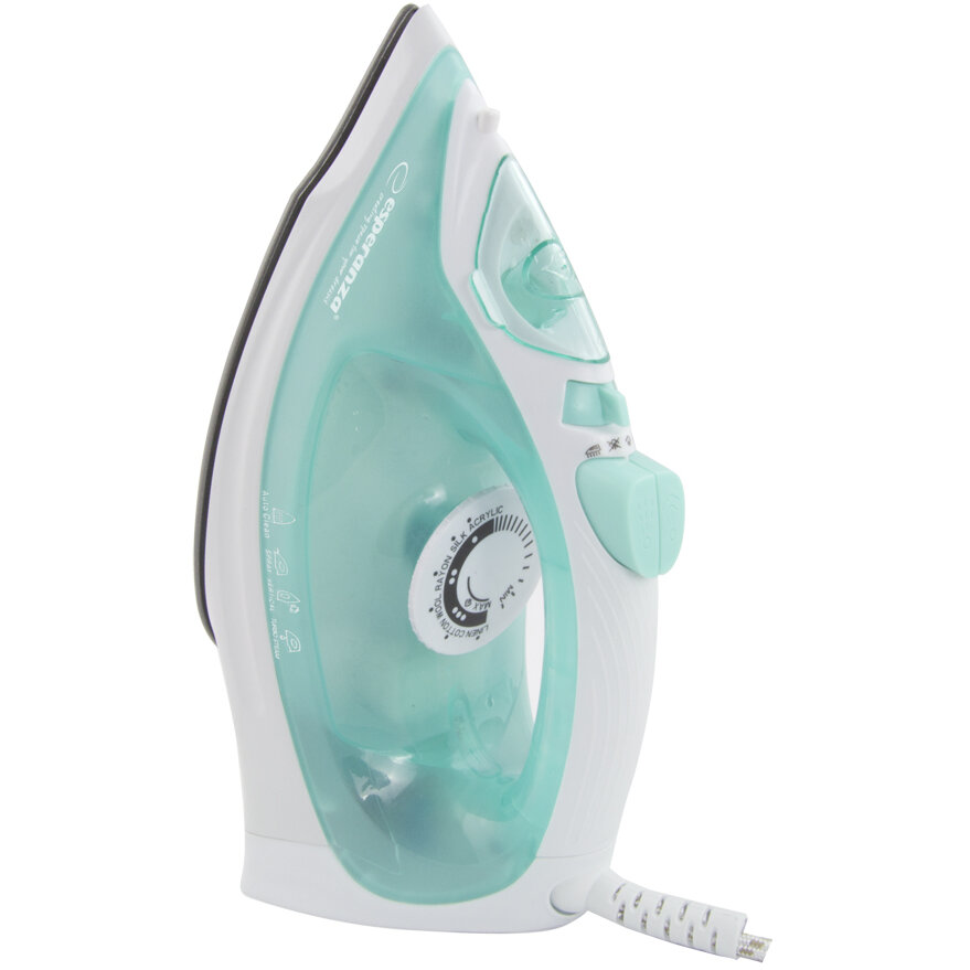 Fier de Calcat cu Abur Silk EHI005 2200W Alb/Turcoaz