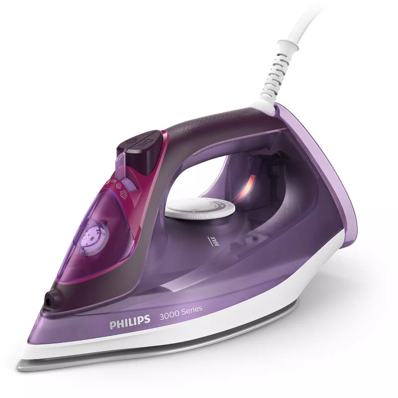 Fier de calcat DST3041/30 Seria 3000 2600W Talpa Ceramica Abur 40 g/min Jet De Abur 200g Mov
