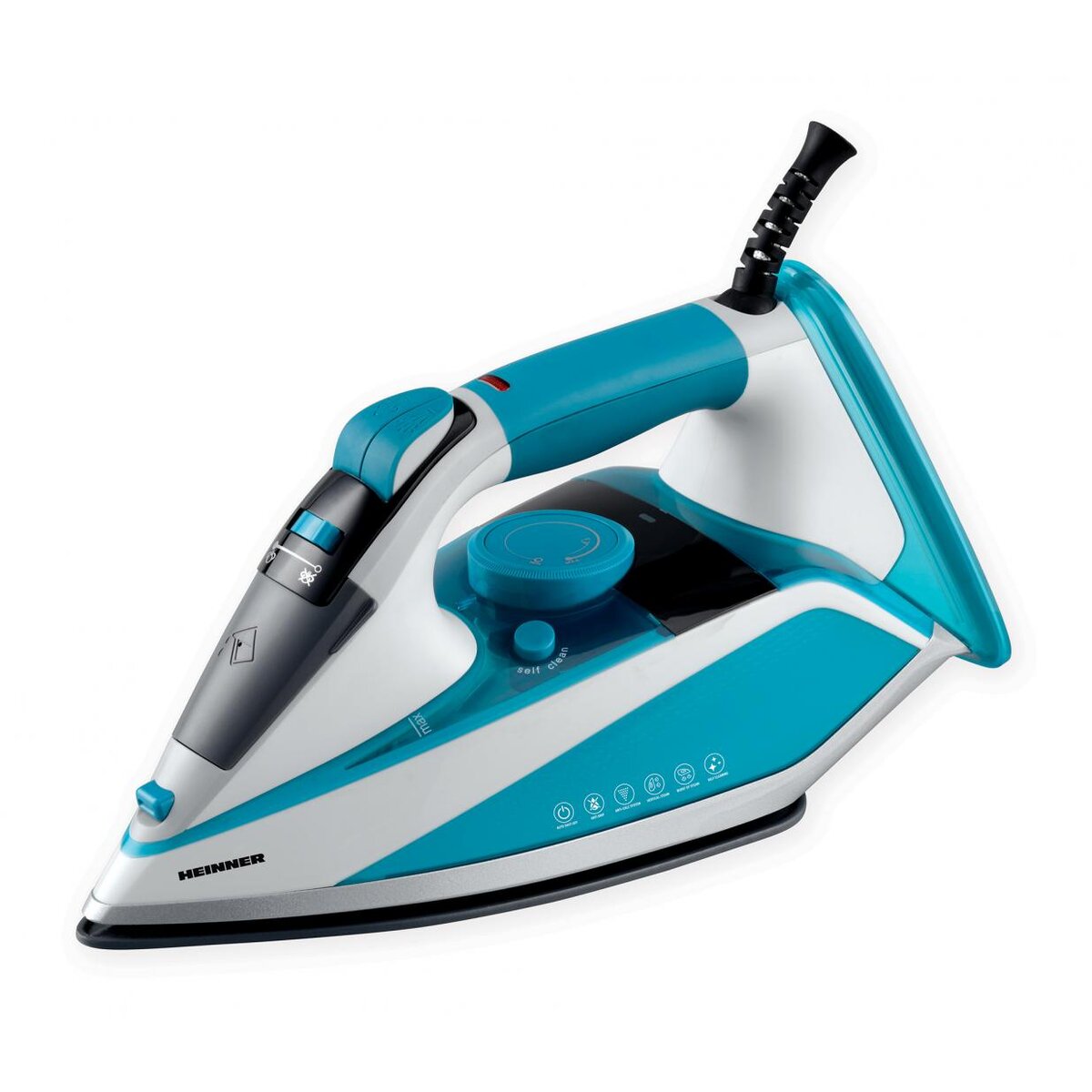 Fier de calcat HSI-2400LGR 350ml 2400W Alb Turcoaz