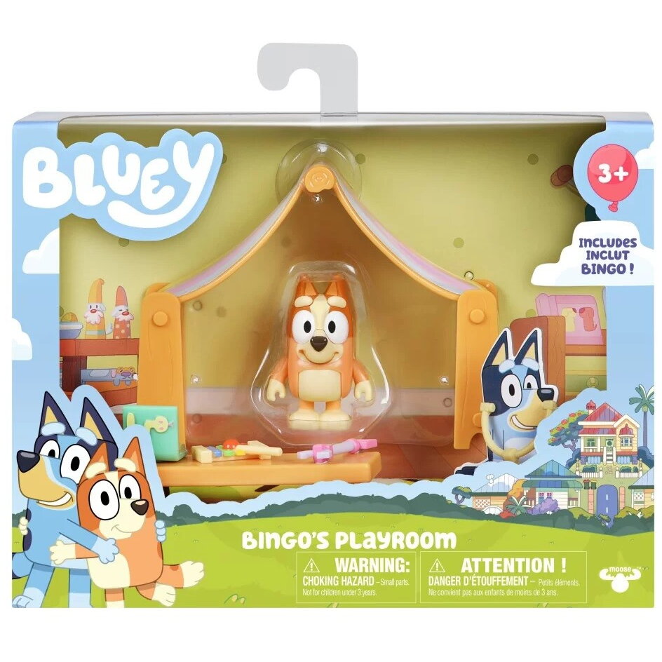 Figurina Bluey Mini Playroom Set