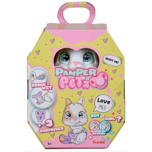 Figurina PAMPER PETZ Iepurașul din banda de scutece