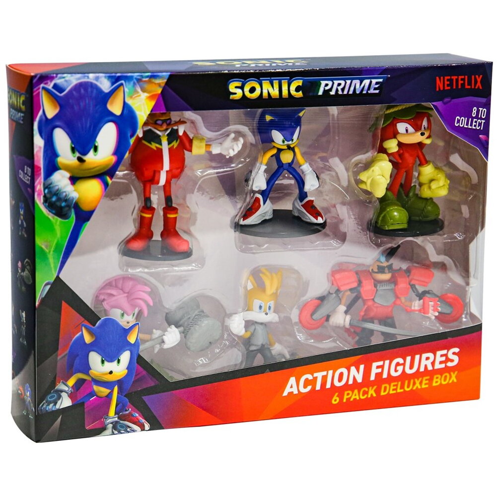 Figurina SONIC PRIME - ZESTAW 8 FIGUREK [DELUXE BOX]