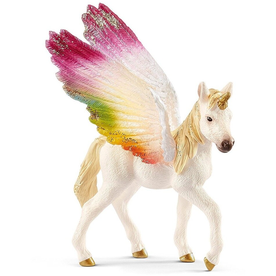 Figurina Winged Rainbow Unicorn 70577