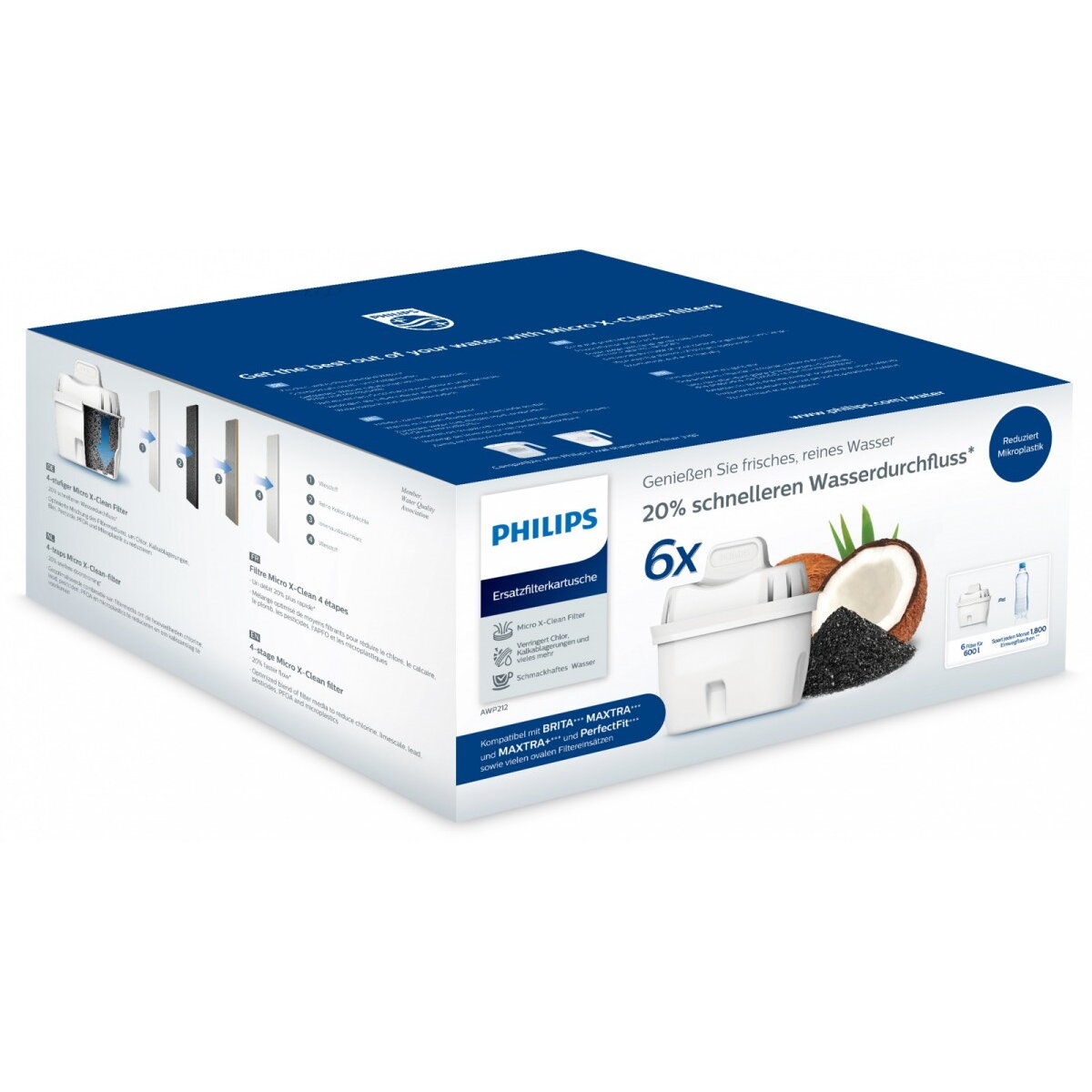 Filtru Micro X-Clean 6 buc AWP212/3