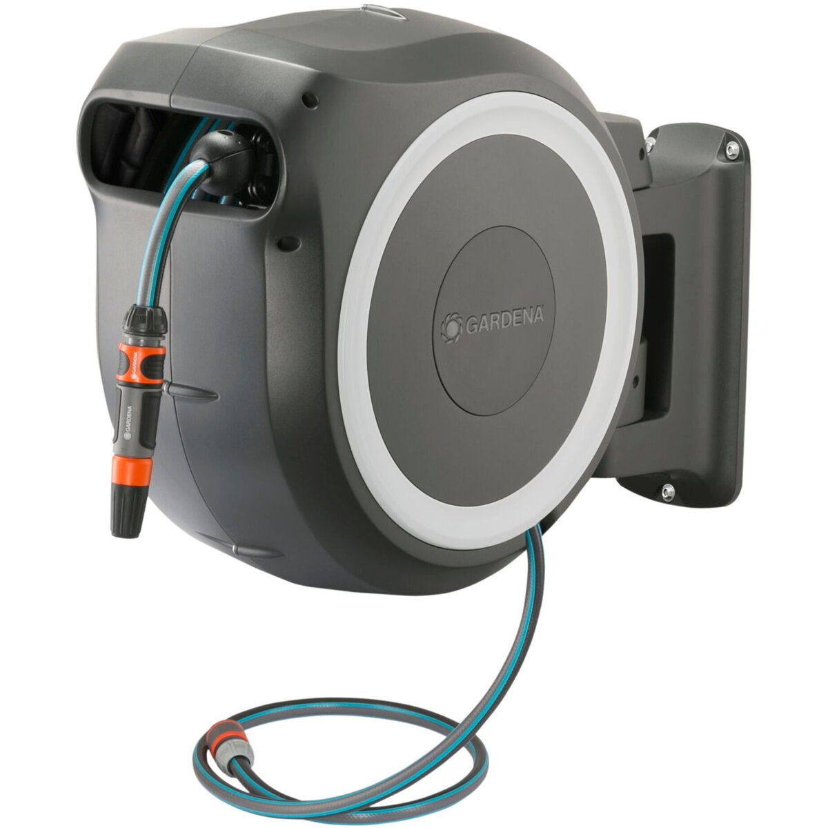 Furtun Gradina cu Montare pe Perete RollUp XL (white) 35 m