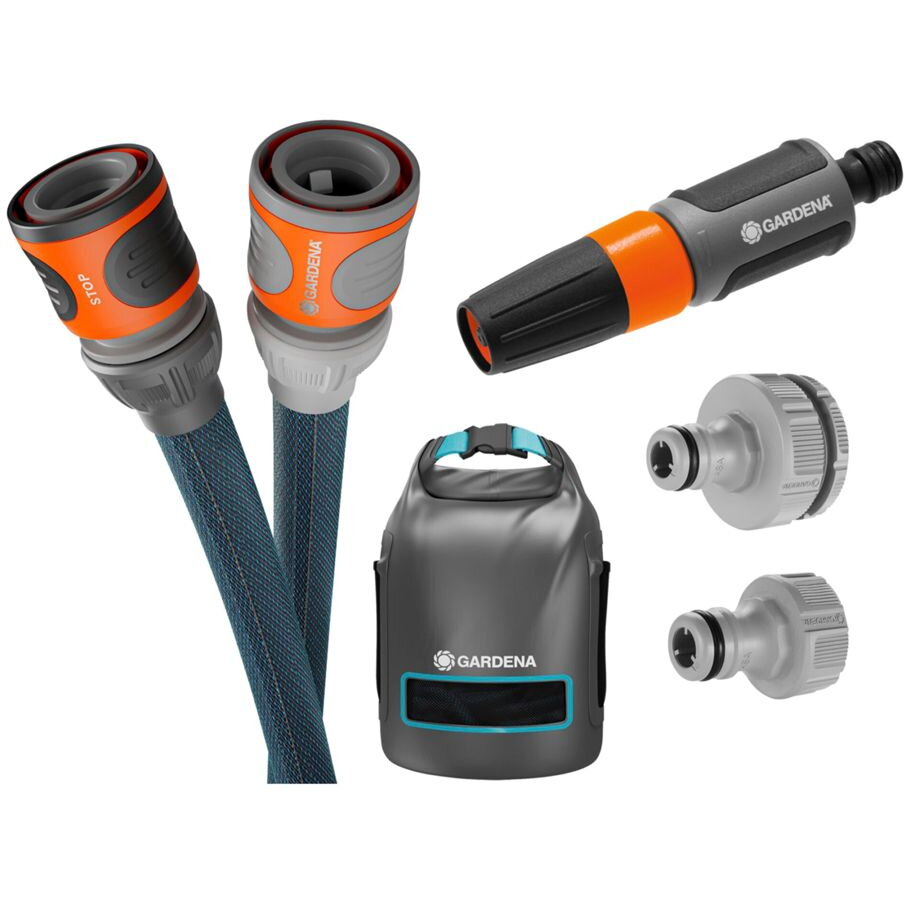 Furtun textil Liano Xtreme 15 m Set, cu sac de depozitare