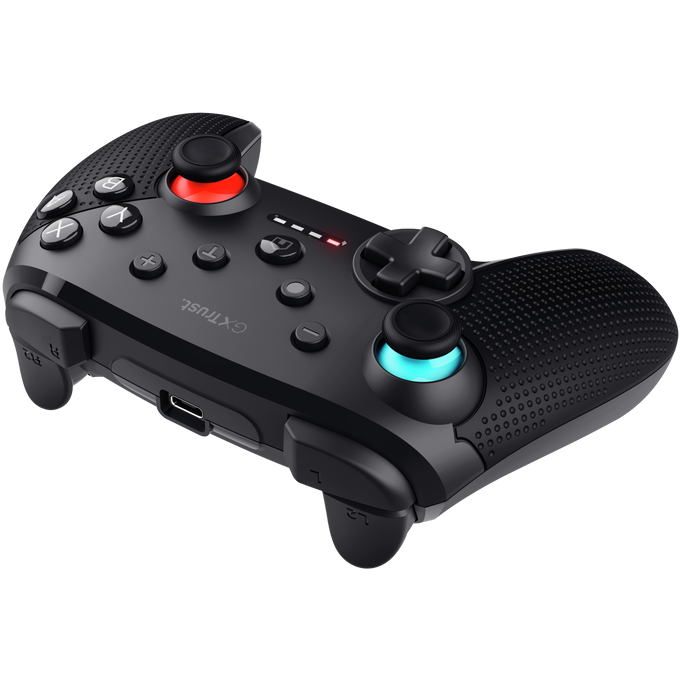 Controller Wireless Muta pentru Nintendo Switch 15 Butoane Bluetooth Negru