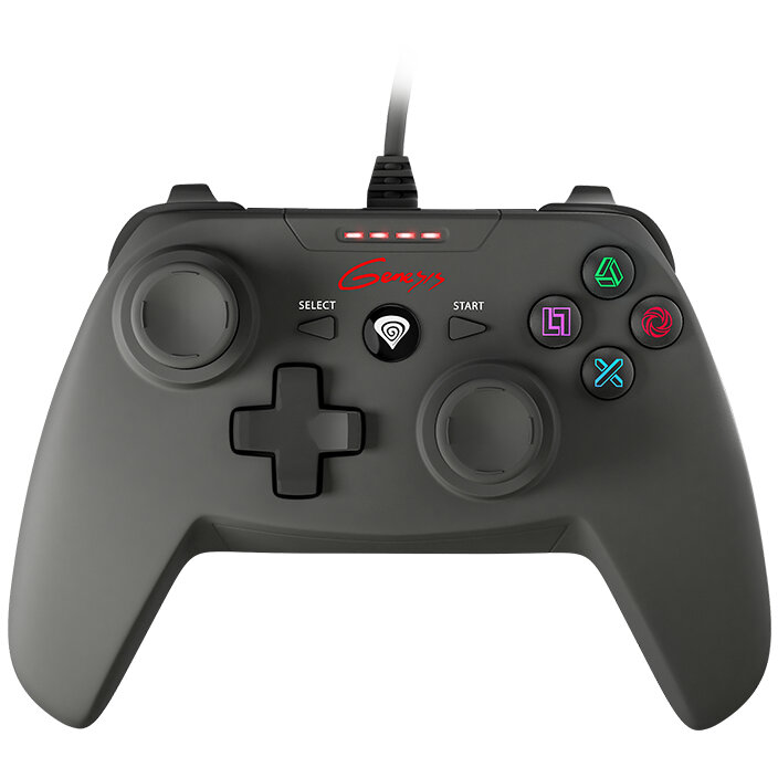 Gamepad P58 PC,Playstation 3 Analogue USB Black