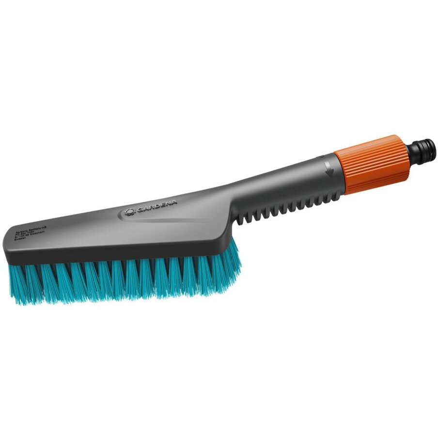 Cleansystem hand brush S hard, washing brush (grey/turquoise)