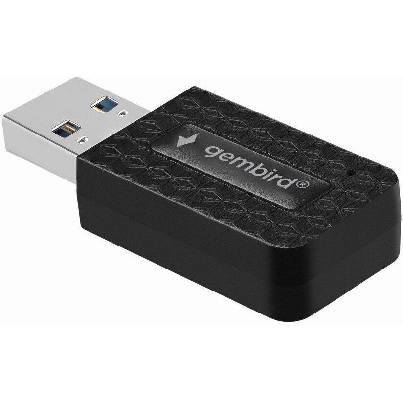 Gembird WNP-UA1300-03 Compact dual-band AC1300 USB Wi-Fi adapter
