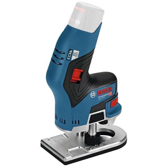 Freza de Muchii GKF 12V-8 Professional Fara Fir Bateria si Incarcatorul Nu Sunt Incluse Albastru/Negru