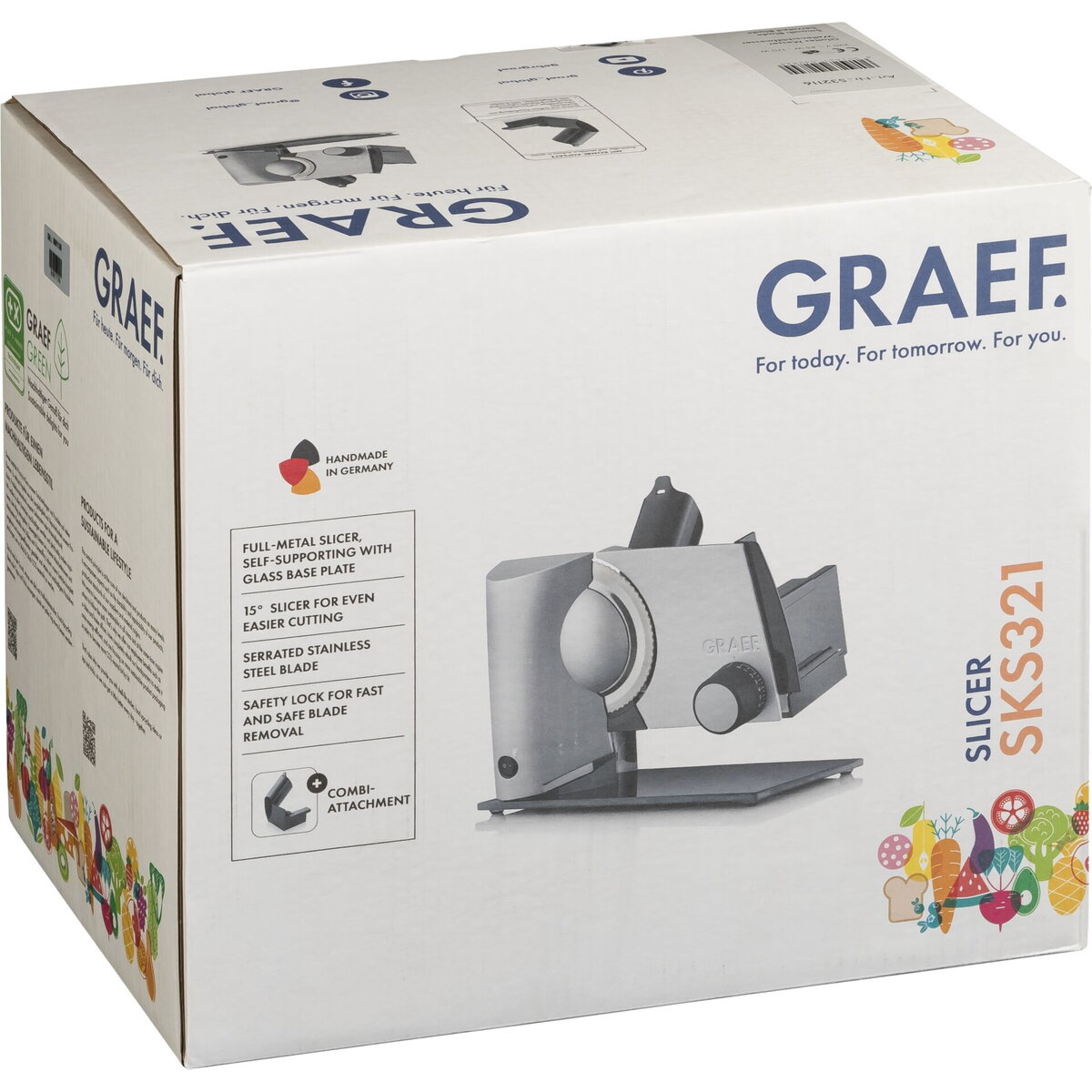 Graef S 32116 Multicut Plus All-purpose slicer black