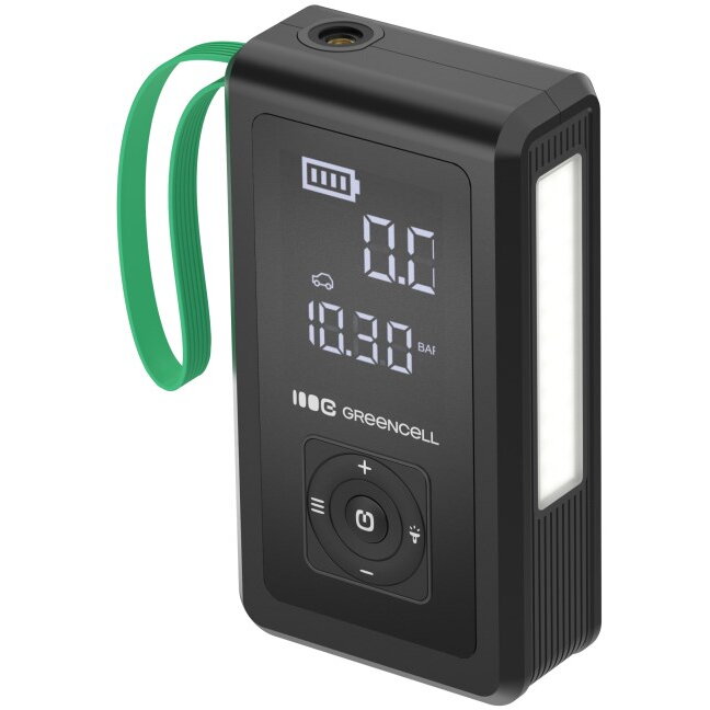 Green Cell CJSGC03 power bank Lithium-Ion (Li-Ion) 8000 mAh Black, Light Green