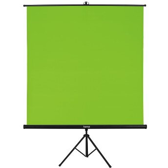 Green Screen Background with Tripod, 180 x 180 cm, 2 in 1