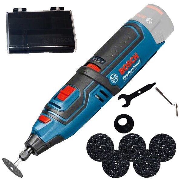 GRO 12V-35 - Polizor drept multifunctional fara acumulatori si incarcator, Li-Ion, 12 V, - Ah, 3.2 mm, led iluminare, turatie reglabila, accesorii