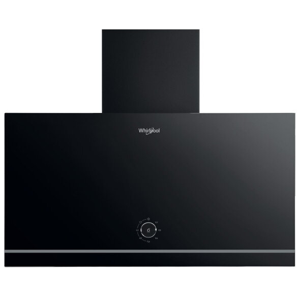 Hood WHVA 62F LM K, Width 59.8 cm, A, Max 485 m³/h, LED, Black