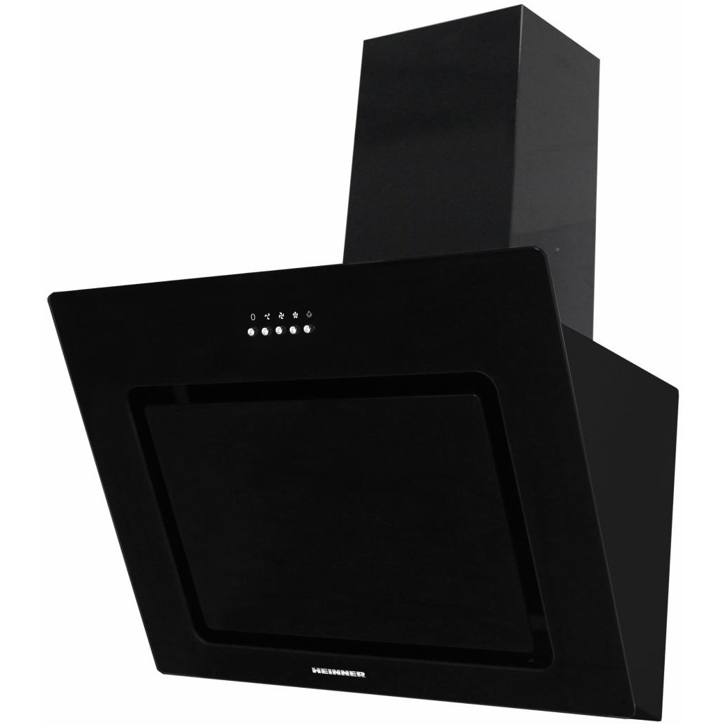 Hota decorativa  DCH-650RGBK, Putere absorbtie 595 m3/h, 1 motor, 60 cm, Sticla neagra