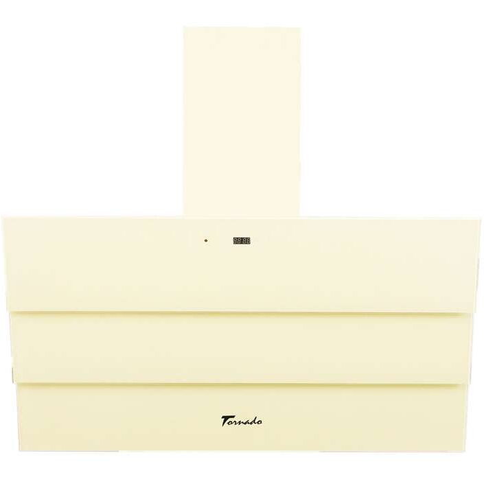 Hota Decorativa Megas 1200 (90) LED Clasa A 1 Motor Turbo Latime 90cm 4 Viteze Bej