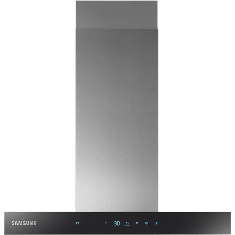Hota decorativa NK24N5703BS/UR, Putere de absorbtie 722 m3/h, 1 motor, 60 cm, Control tactil, Iluminare LED, Booster, Inox