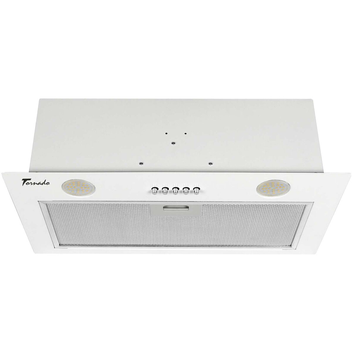 Hota Incorporabila DRYTH 700 (52) LED 1 Motor Turbo Latime 52cm Absorbtie 700m3/ora Filtru Anti-Grasimi Aluminiu 5 Straturi Alb