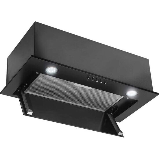 Hota incorporabila SL-BOX Glass 60, 350 m3/h, 60 cm, 69 dB, Negru