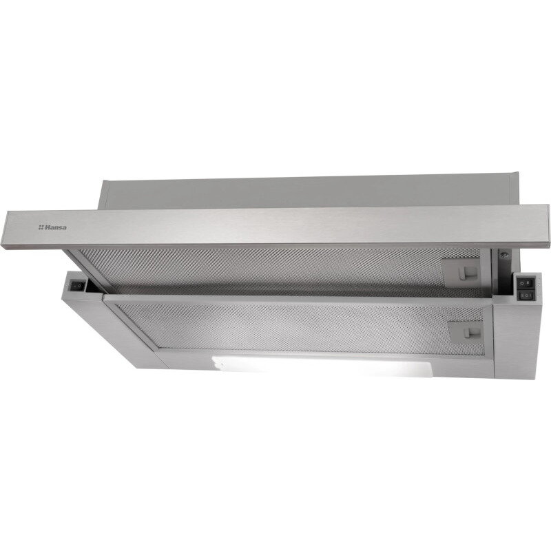 Hota incorporabila telescopica OTP6233IH, Putere de absorbtie 270 m3/h, 1 motor, 60 cm, Inox