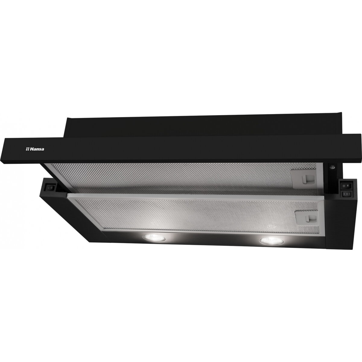 Hota incorporabila telescopica OTP6243BH, 270 m3/h, 1 motor, 60 cm, Negru