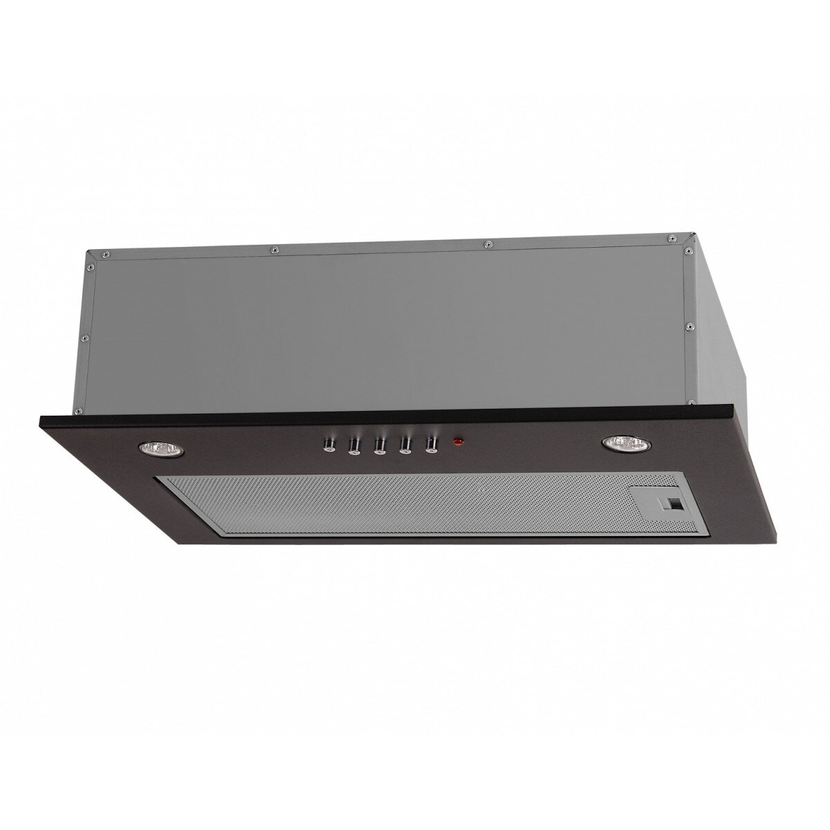 Hota Okap WK-7 Micra, 53 cm,  putere absorbtie 208 m3/h, iluminare cu halogen, control mecanic, Negru