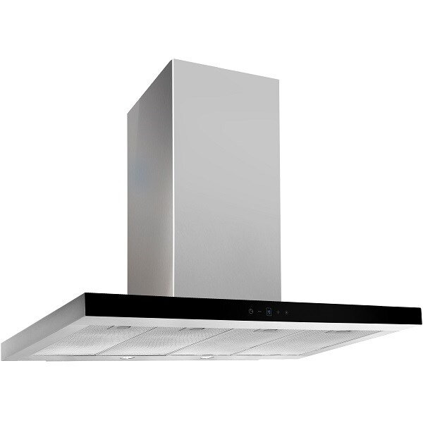 Hota WK-9 Feniks Glass Slim Wall-mounted Stainless steel 600 m³/h