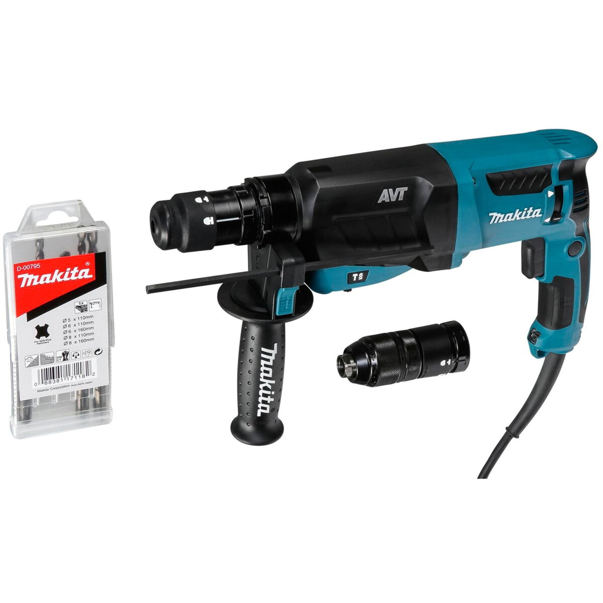 HR2631FT13 Combi Drill in aluminum case