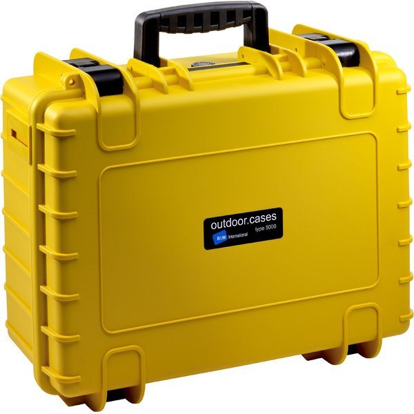 Husa\Geanta Type 5000 yellow with pre-cut foam insert