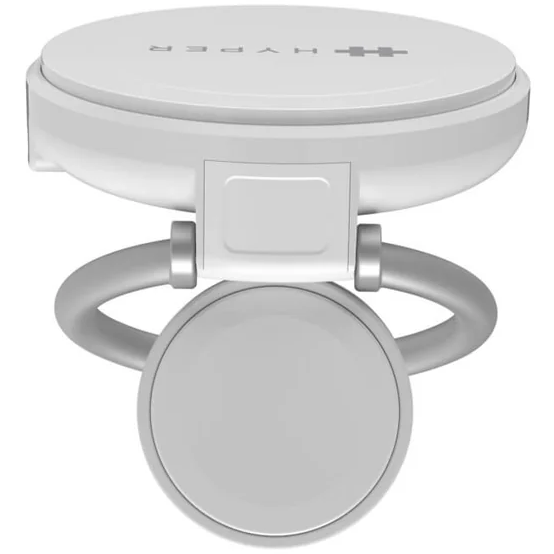 Hyper Hyperjuice® Qi2 2-in-1 Magnetic Charging Stand, White