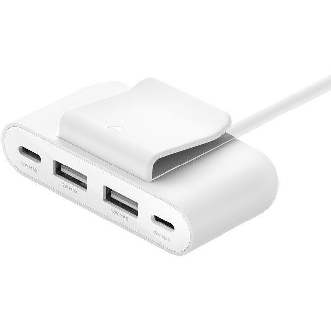 Incarcator   4 port USB Power Extend 2xUSB-C 2xA to 30W Whit