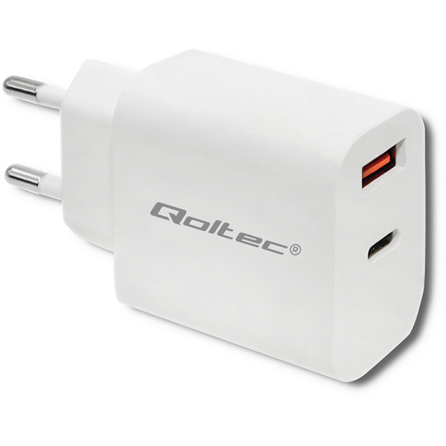 Incarcator 51714 18W | 5-12V | 1.5-3A | USB type C PD | USB QC 3.0 | White