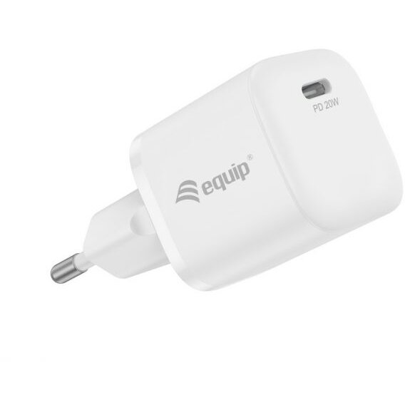 Incarcator Equip 1Port 20W,1xUSB-C PD 25Stk./Pack Alb