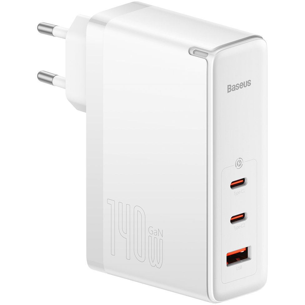 incarcator rapid GaN5 Pro 2xUSB-C+USB 140W EU alb (CCGP100202)