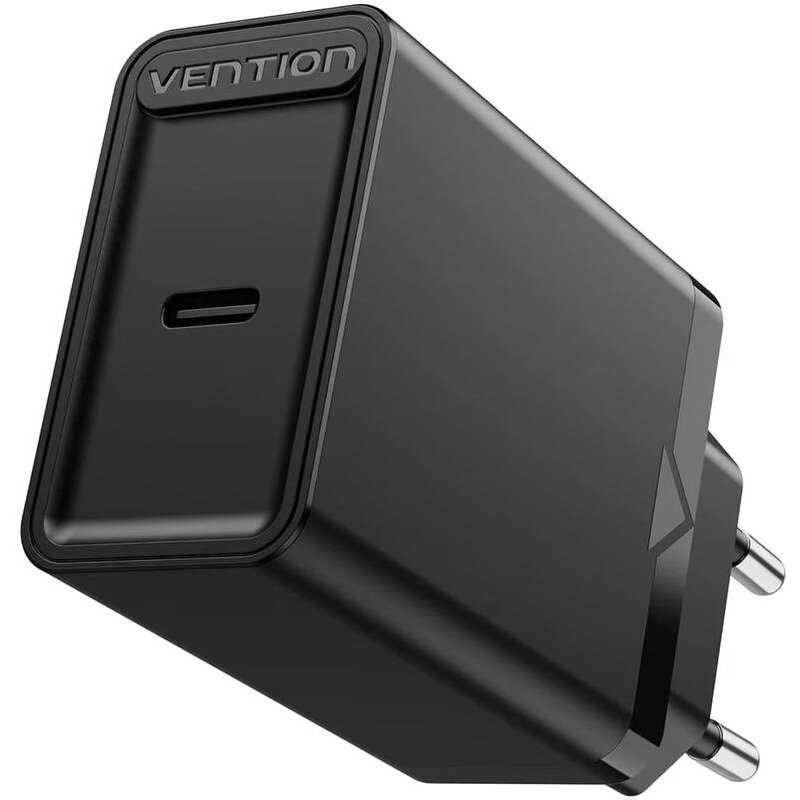 Incarcator Retea SmartPhone 220V 1-Port USB-C Wall Charger 30W Negru