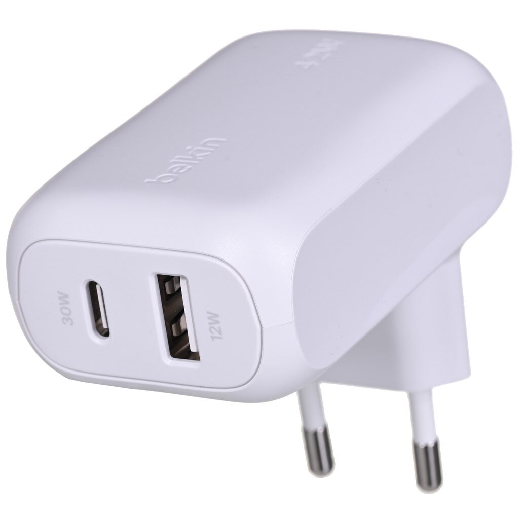Incarcator Retea WCB009VFWH AC Fast Charging USB Type-C USB 2.0 A Alb