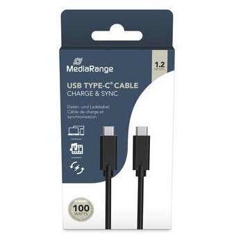 Incarcator USB-C - USB 3.1 10Gbit/s 1,2m Negru