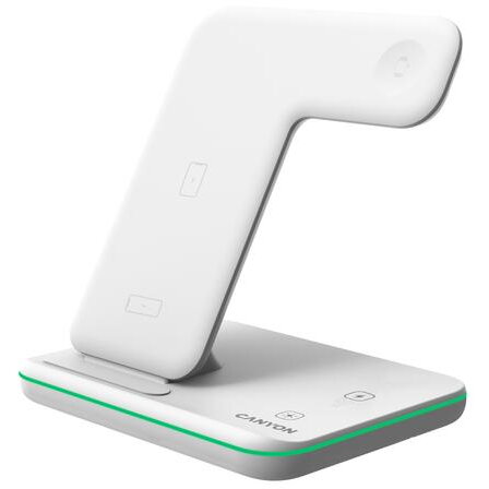 Incarcator Wireless Dock 3in1 QI pentru Apple 15W Alb